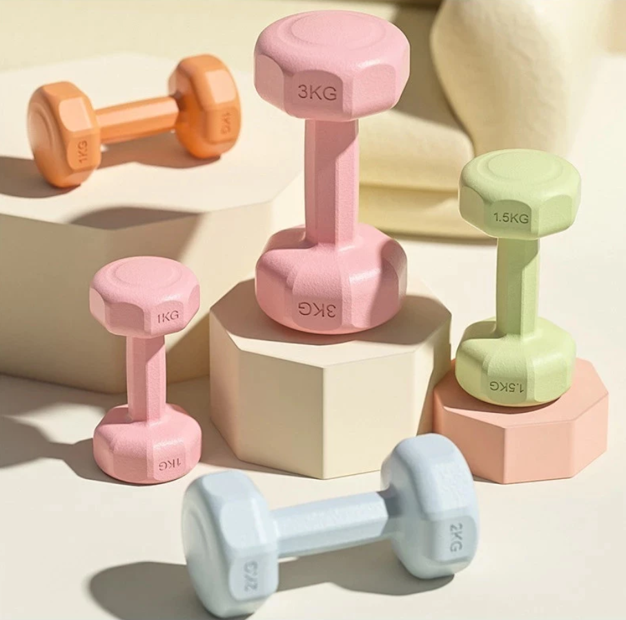 Cherry Blossom Dumbbell 1 KG - ดัมเบล 1 กก. สีชมพู